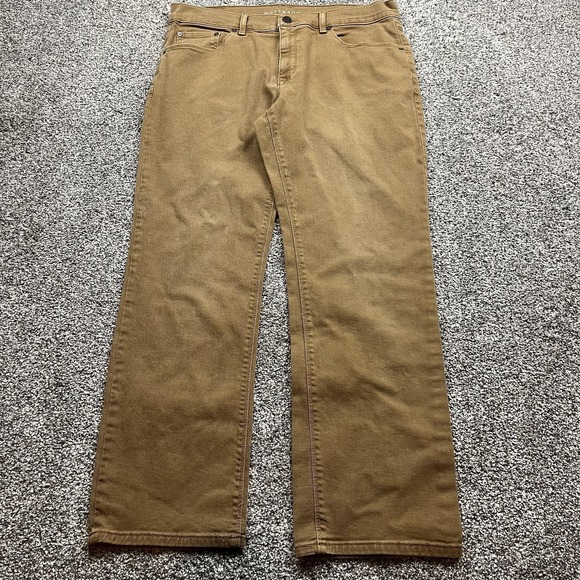 Mott & Bow Other - Mott & Bow Jeans Mens 34x29 Beige Straight Leg Stretch Denim Pants Casual Fit